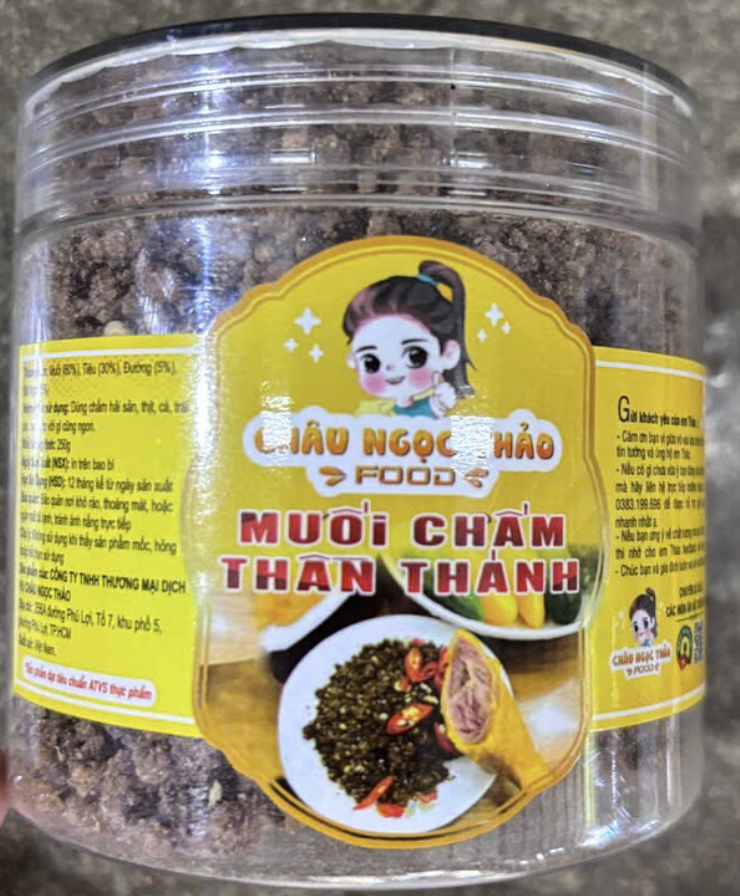 Muối chấm thần thánh Châu Ngọc Thảo 300g